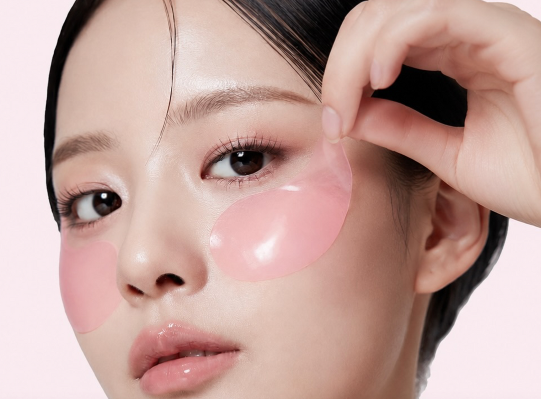 PDRN Pink Caffeine Collagen Eye Patch – Parches para Bolsas y Ojeras x60